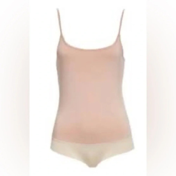 L'Agence Ford Spaghetti Strap Bodysuit in Rusting Brown - NWOT - Size Medium - Picture 2 of 9